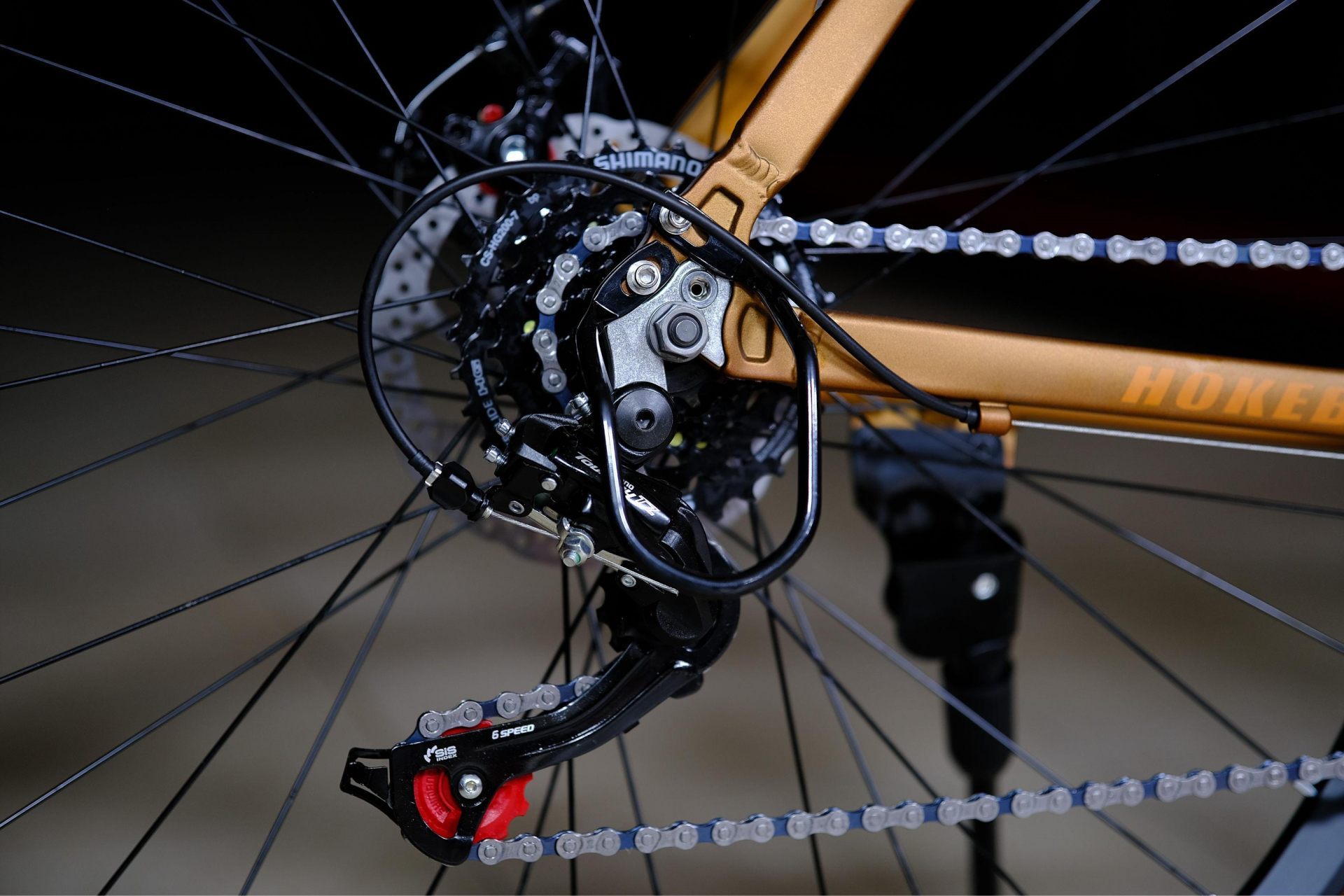 Задний переключатель Shimano Tourney TZ500 оригинал
 HOKE ONE WAY 29 матовый коричневый-золотой 17